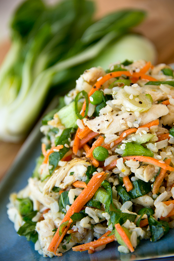Asian Brown Rice Salad 56