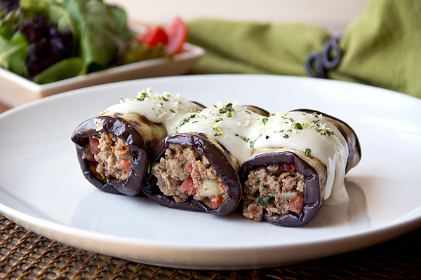 Post image for Greek-Style Grilled Eggplant Roll-Ups, A Twist On The Familiar