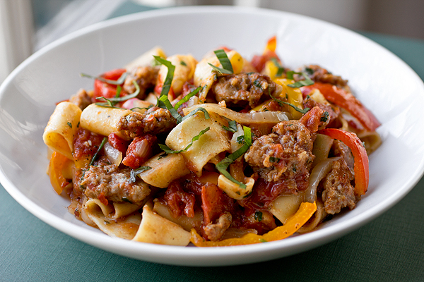 A Cozy Pasta: Italian “Drunken” Noodles, And Shaking Things Up A Bit post image