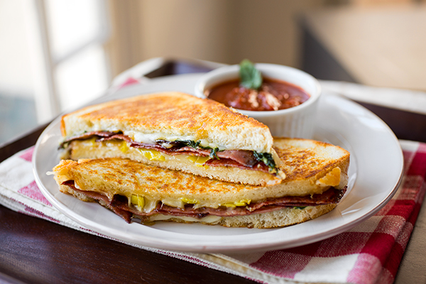 Post image for A Cozy Sandwich: Grilled Cheese Italiano, Deliciously Melted Together To Form The Perfect Bite
