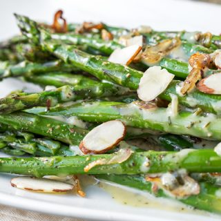 Asparagus with a Zesty Dijon Sauce | thecozyapron.com