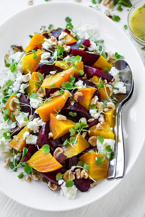 Roasted Beet Salad | thecozyapron.com