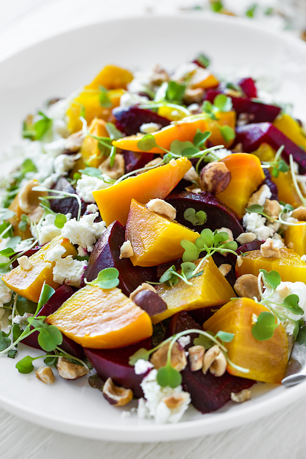 Roasted Beet Salad | thecozyapron.com