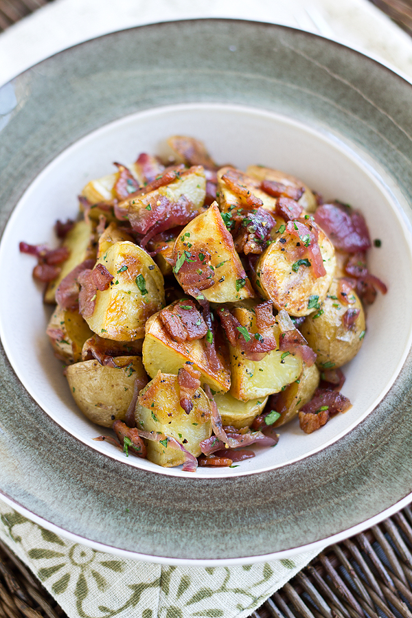 Warm German Potato Salad | thecozyapron.com