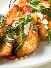 Parmesan Crusted Chicken | thecozyapron.com