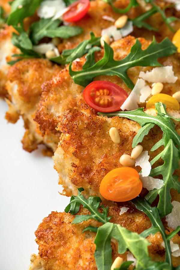 Parmesan Crusted Chicken | thecozyapron.com