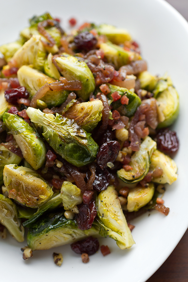 Baked Brussels Sprouts with Cider Glaze | thecozyapron.com