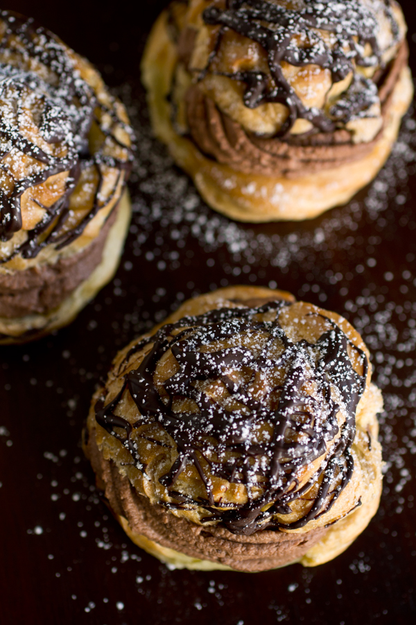 Double Chocolate Cream Puffs