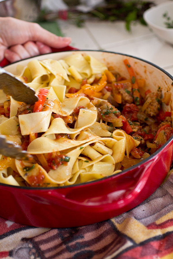 Homemade Italian Pappardelle (Fresh Pasta Recipe) - The Sage Apron