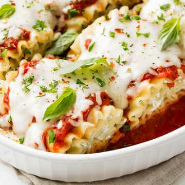 Lasagna Roll Ups | thecozyapron.com