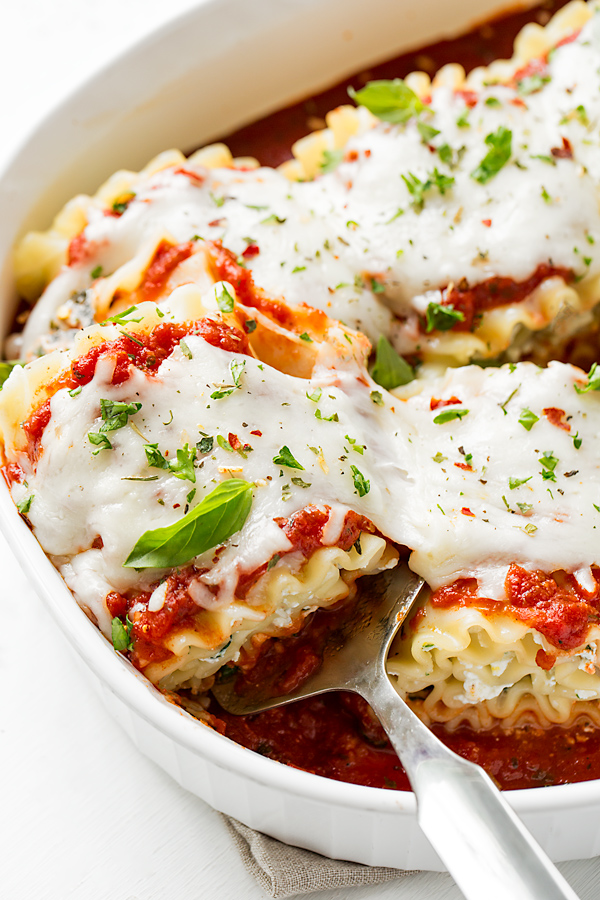 Lasagna Roll Ups | thecozyapron.com