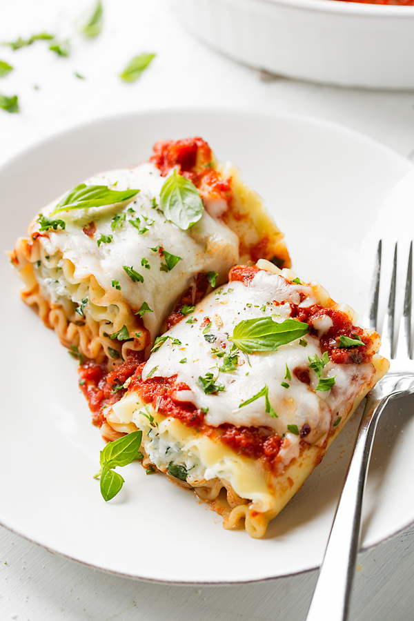 Lasagna Roll Ups | The Cozy Apron