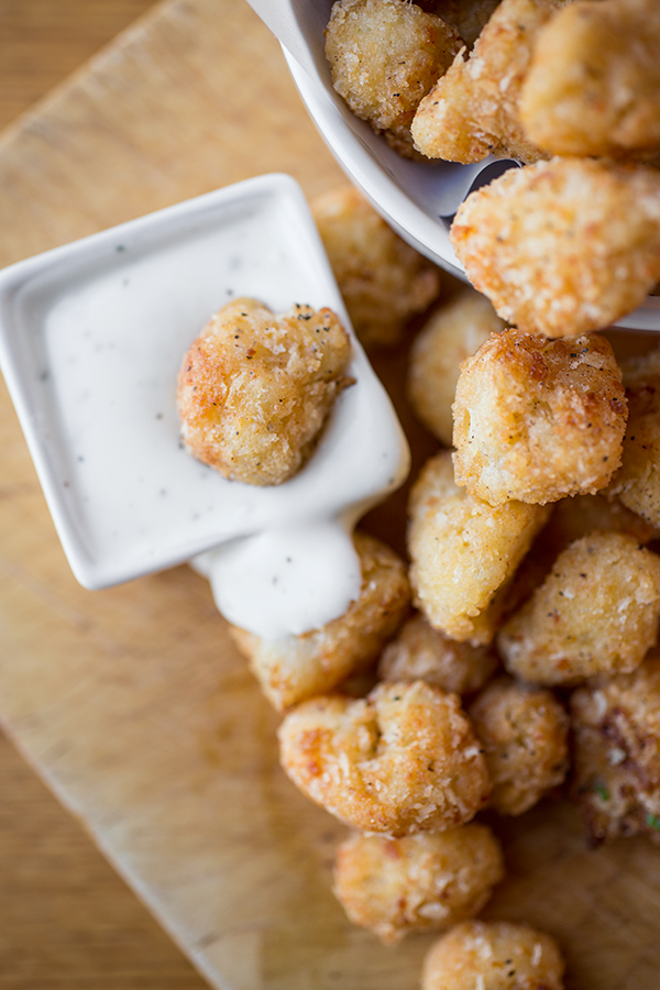 Fried Cauliflower | thecozyapron.com