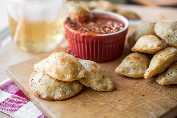 A Cozy After-School Special: Pepperoni & Cheese “Calzonies”, Made With The Help Of Little Fingers