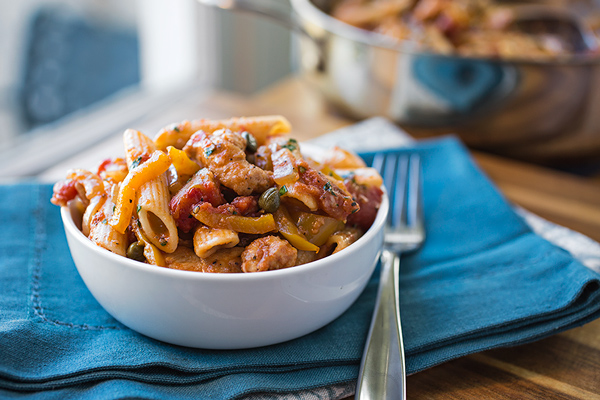 A Cozy One-Pan Wonder: Chicken “Picca-Tore” Pasta, For When You Can't Pick Between Two Faves