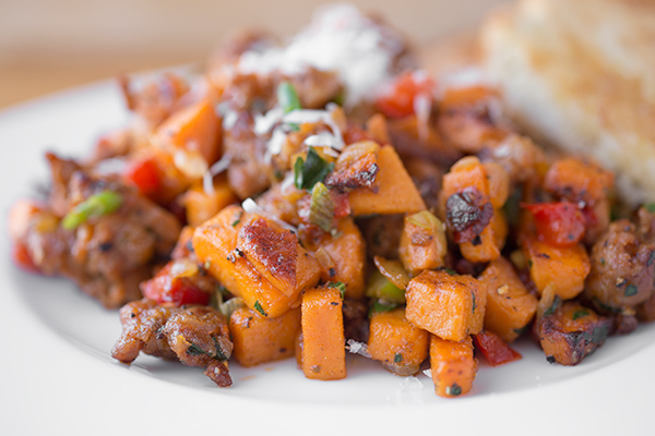 Sweet Potato Hash | thecozyapron.com