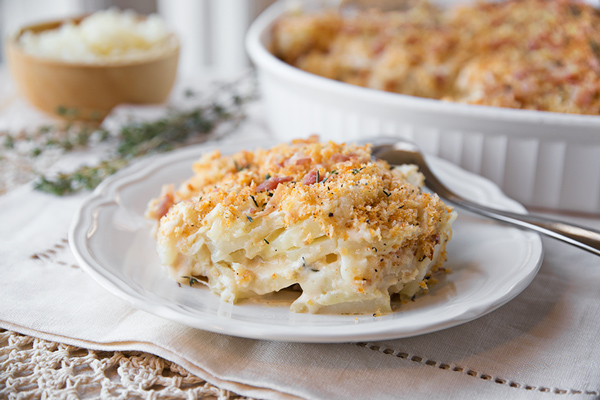 Cheesy Scalloped Potatoes - The Cozy Cook