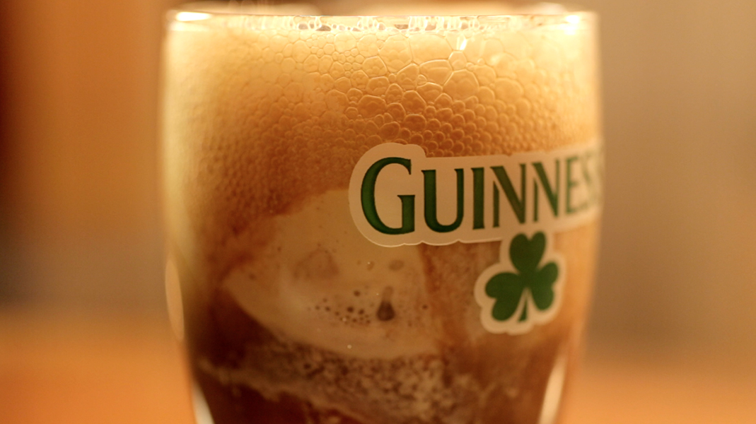 Guinness Extra Stout Float