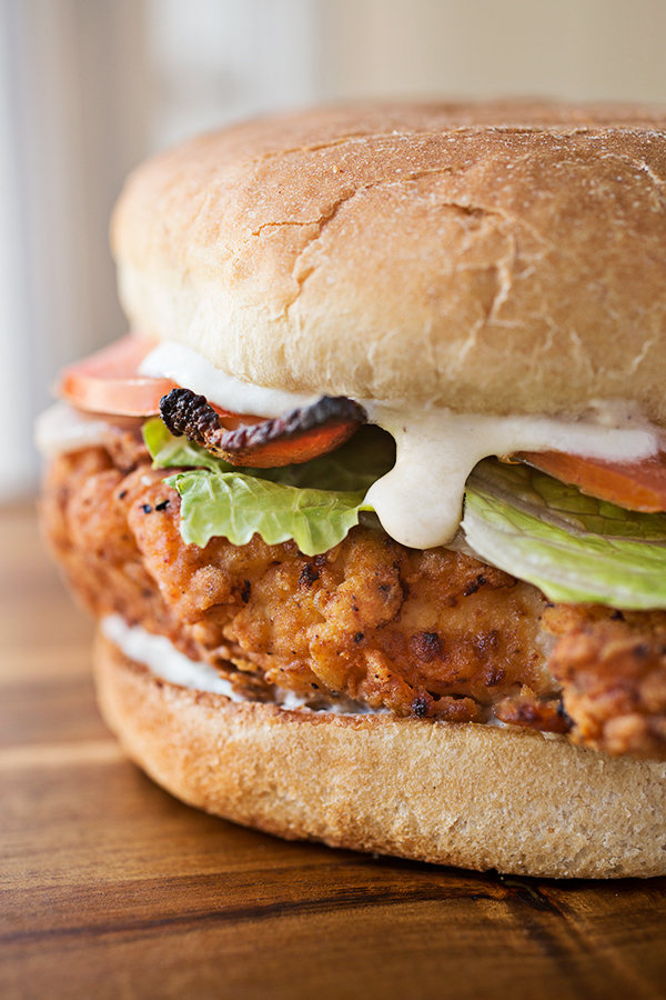 Spicy Chicken Sandwich The Cozy Apron