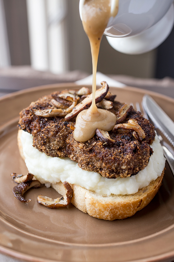 Meatloaf Sandwich with Homemade Gravy | thecozyapron.com