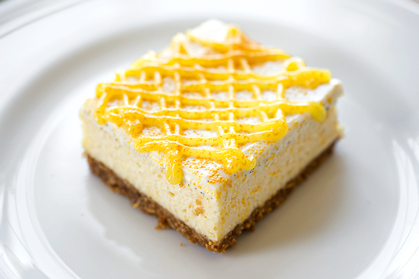 Lemony “Sunshine” Cheesecake Bars, and Putting a Little Light Into Our Lives