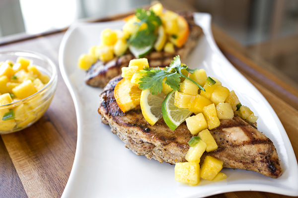 Caribbean-Style Grilled Citrus Chicken, A Colorful Note To End The Summer Eating Season On