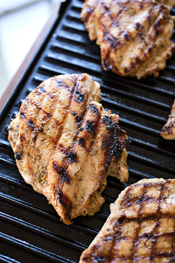 Caribbean-Style Grilled Citrus Chicken with Mango-Pineapple Relish