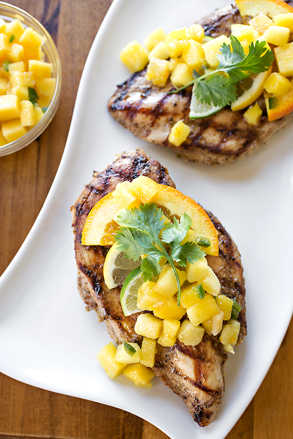 Caribbean-Style Grilled Citrus Chicken | thecozyapron.com