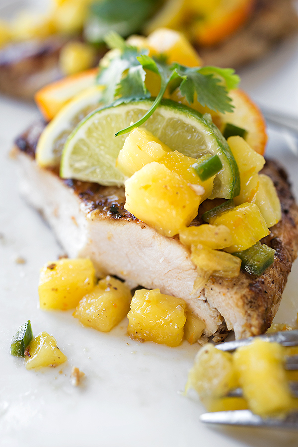 Caribbean-Style Grilled Citrus Chicken | thecozyapron.com