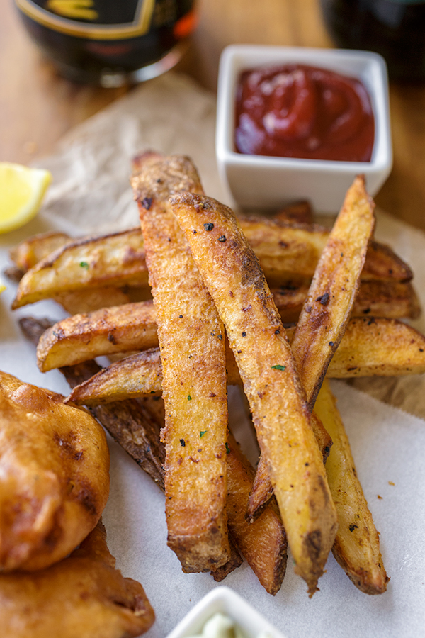 Fish and Chips Recipe | thecozyapron.com