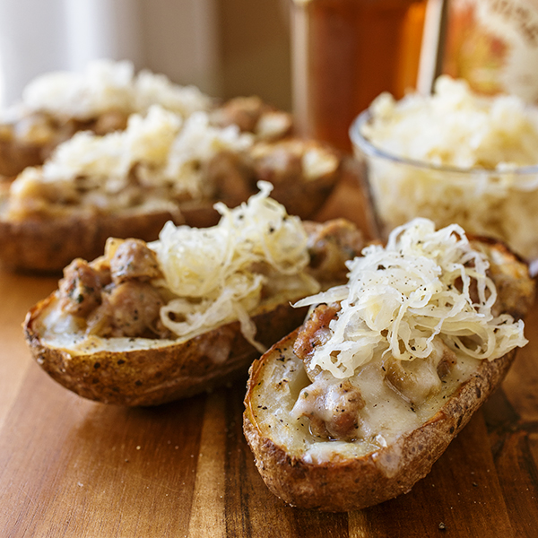 Octoberfest Potato Skins | Oktoberfest Recipes To Keep The Party Going | Homemade Recipes