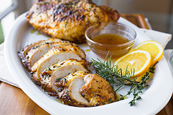 Beer and Rosemary Roasted Turkey Recipe 