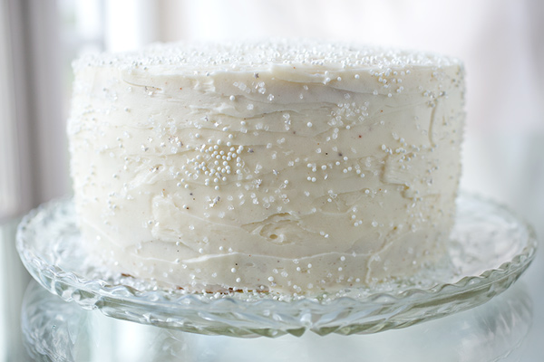 winter snow flurry cake, and not allowing the season’s dreams to melt away