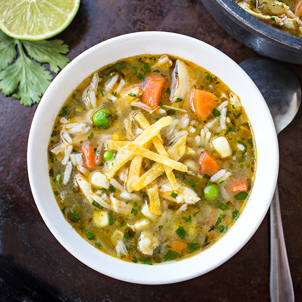 Chicken and Rice Soup (Short-cut Prep Tips) - Chelsea's Messy Apron