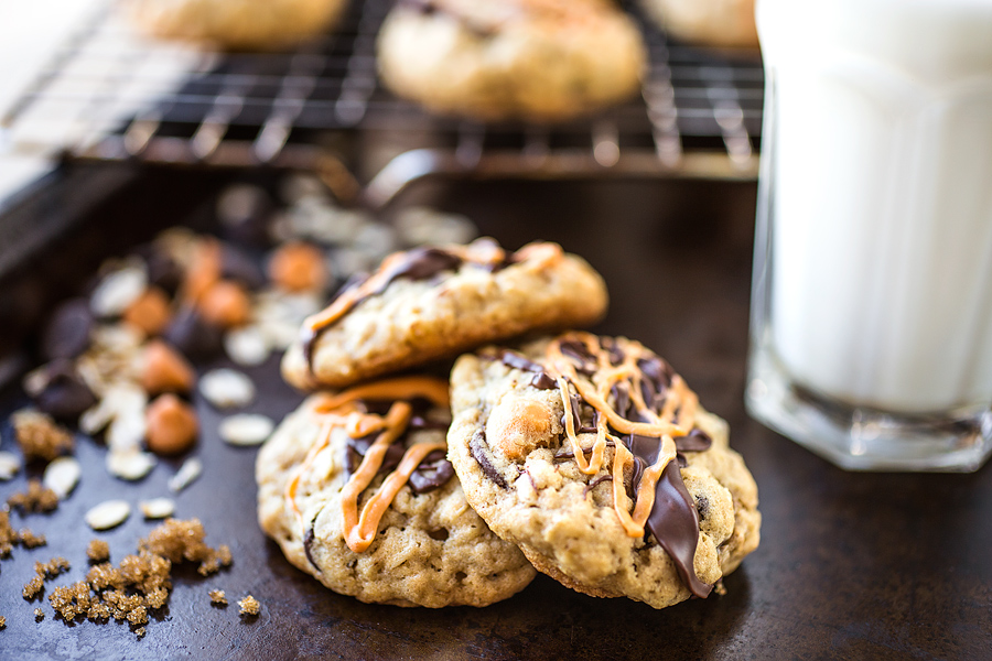 Oatmeal Scotchies with Chocolate Chips