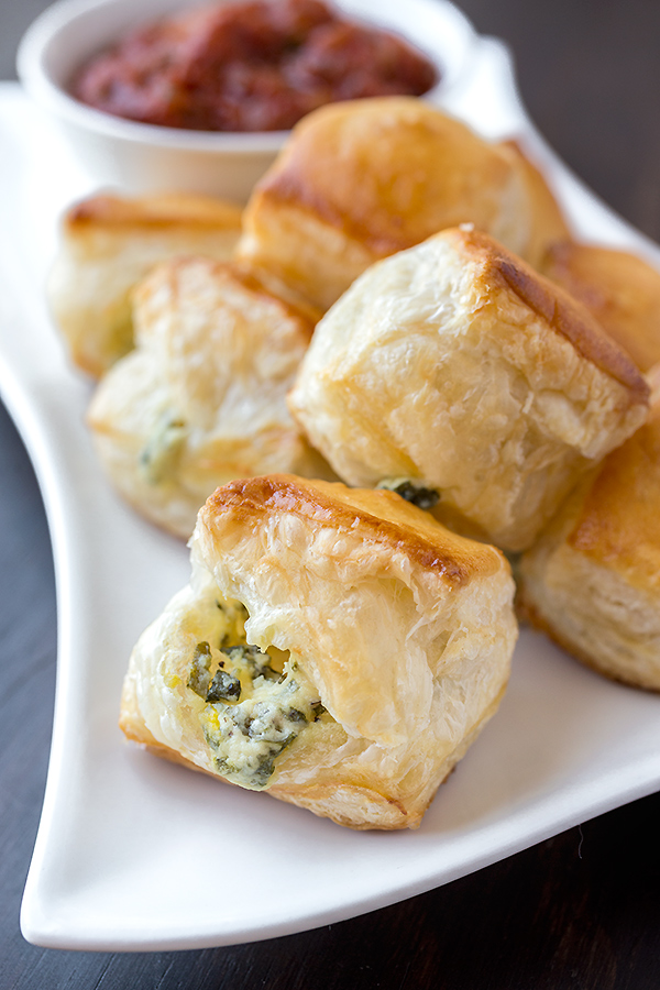 Spinach Puff Pastry | thecozyapron.com