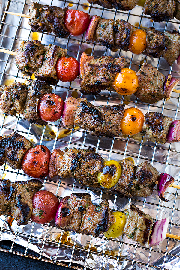 Steak Kabobs | thecozyapron.com