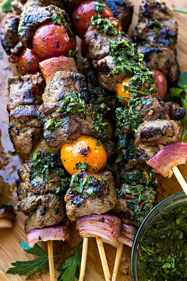 Steak Kabobs | thecozyapron.com