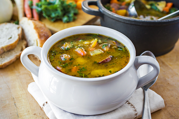 Turkey Soup - The Cozy Cook