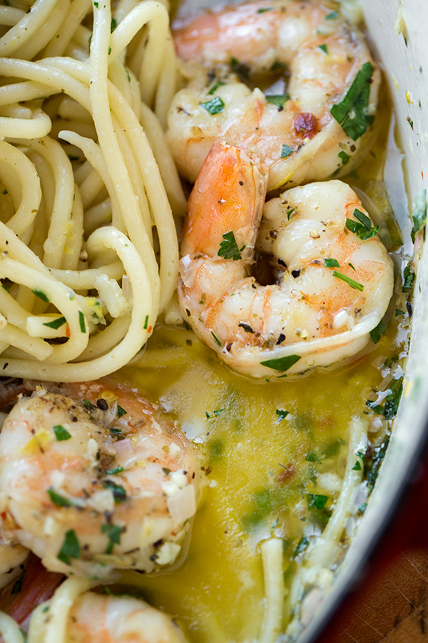 Shrimp Scampi | The Cozy Apron