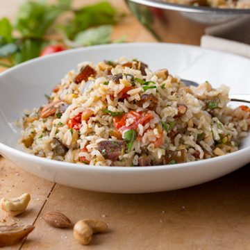 Mediterranean Rice | thecozyapron.com