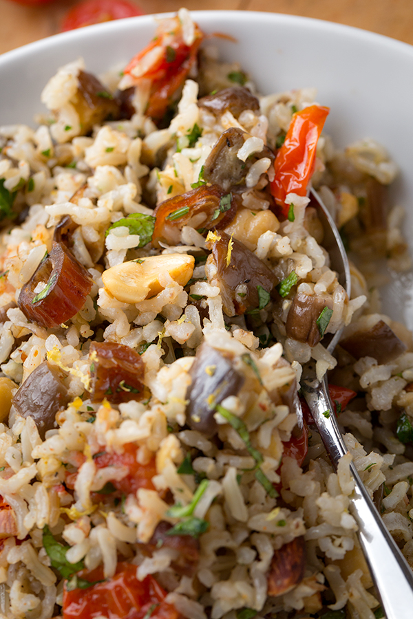 Mediterranean Rice | The Cozy Apron