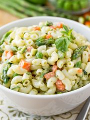 Creamy Macaroni Salad | thecozyapron.com