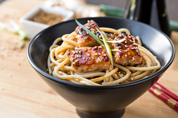 Teriyaki Salmon Bowl