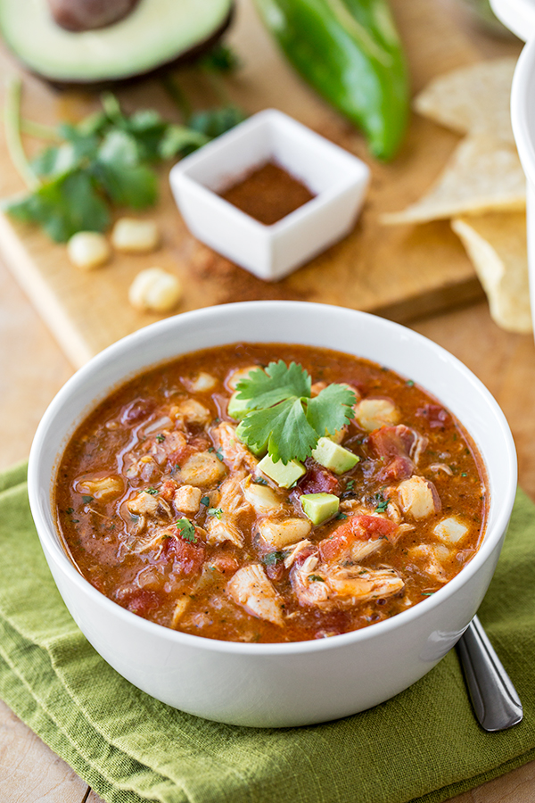 Mexican Chicken Soup | thecozyapron.com