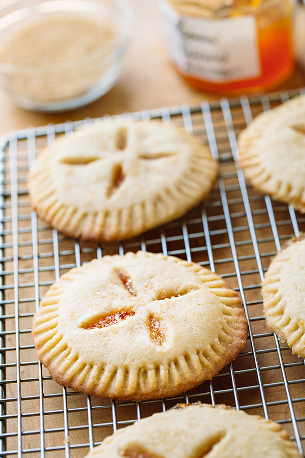 Apricot Sugar Cookie Pies | thecozyapron.com