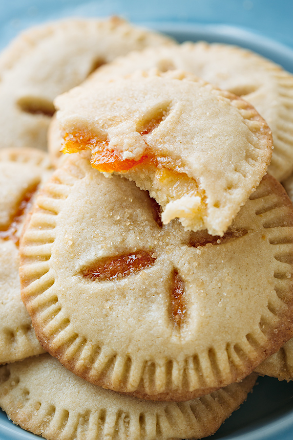 Apricot Sugar Cookie Pies | thecozyapron.com