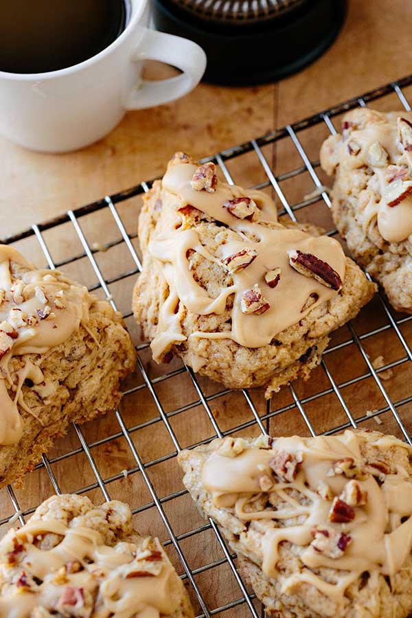 Maple Scones | The Cozy Apron