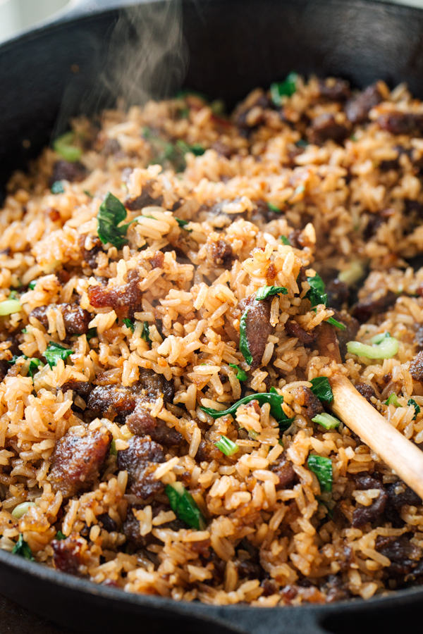 Beef Fried Rice | thecozyapron.com