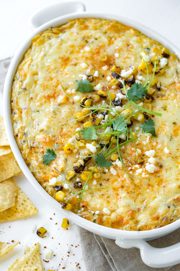 Mexican Corn Dip | thecozyapron.com